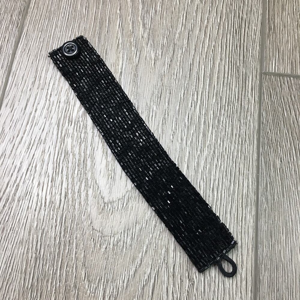 Club Monaco Beaded Sequin Bracelet